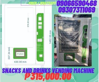 For Sale Snacks vending Machine Cooling