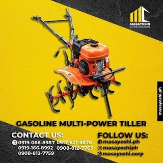 Gasoline Multi-Power Tiller with 7 implements | Power Tiller | Tiller machine | Agricultural Equipment