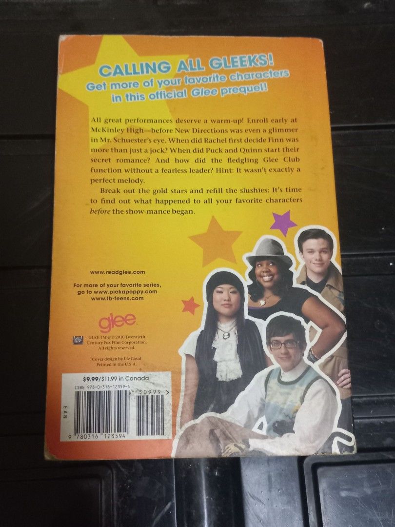 Glee - The Beginning (Category: Storybooks) located in Pasay City. Submitted by movingout_lowprices (Listing ID 1308036439, Image 2). Description: never read, brand new.