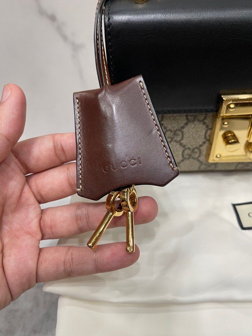 Gucci padlock gg bag top