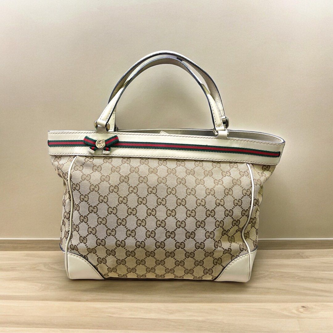 Gucci Sherry Line Tote Bag H 25cm L 30cm W 10cm Luxury Bags Wallets on Carousell