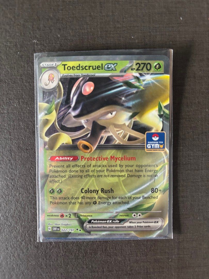 toedscruel pokemon card value Toedscruel ex - 005/091 Paldean Fates Double Rare Pokemon