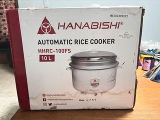 Hanabishi HHRC-100FS Rice Cooker 50 cups