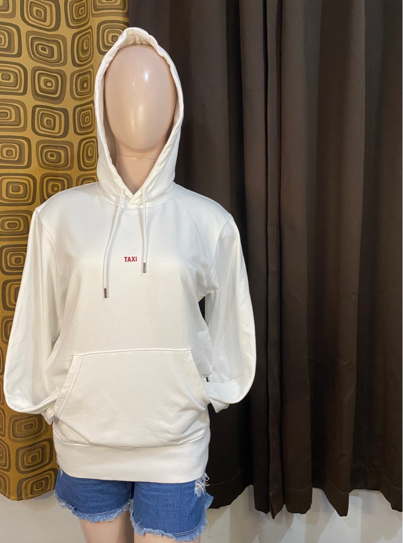 Helmut Lang TAXI pullover hoodie Men s Fashion Tops Sets Hoodies on Carousell