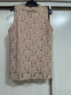 Lace sleeveless Top