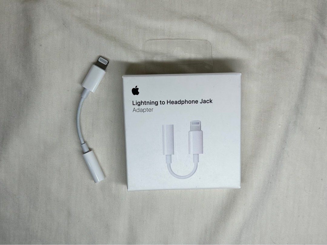 Lightning to 3.5 mm Headphone Jack Adapter (Category: Cables & Adaptors) located in Quezon City. Submitted by kaoriru (Listing ID 1308121213, Image 1). Description: original (bought from the loop) -last price is as posted.