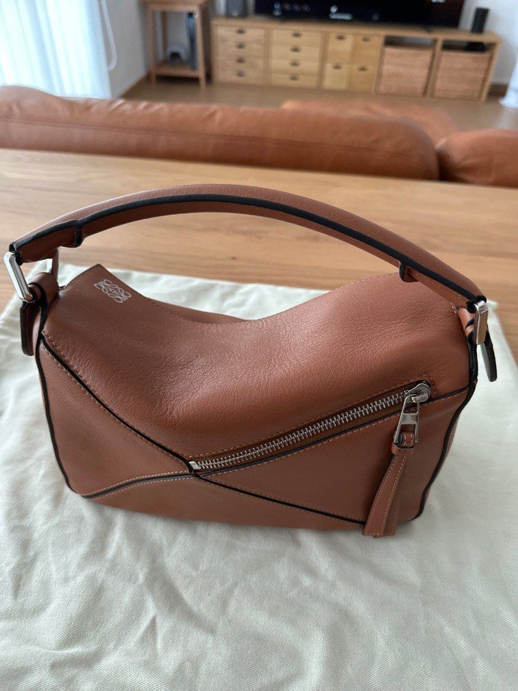 Loewe Puzzle Bag Rarely Used Women s Fashion Bags Wallets Shoulder Bags on Carousell