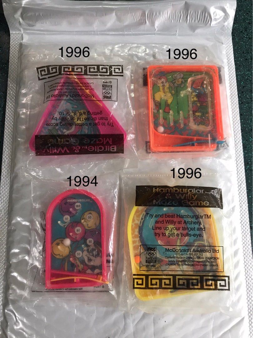 McDonald’s Maze Games 1994/1996