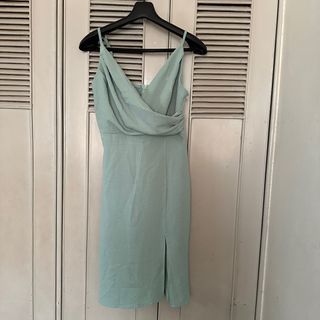 Mint Green Split Thigh Cami Dress