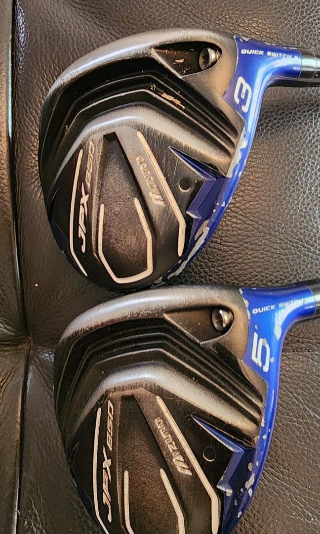 Mizuno JPX 850 3 and 5 Wood