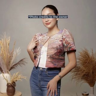 Modern Filipiniana - FRANCIA (Bolero) 