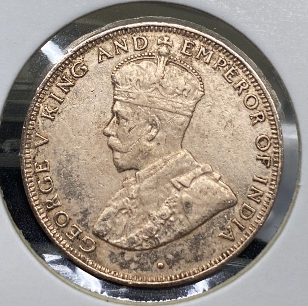 N10.1香港一仙1931年【小一仙】【戰前英皇喬治五世】 香港舊版