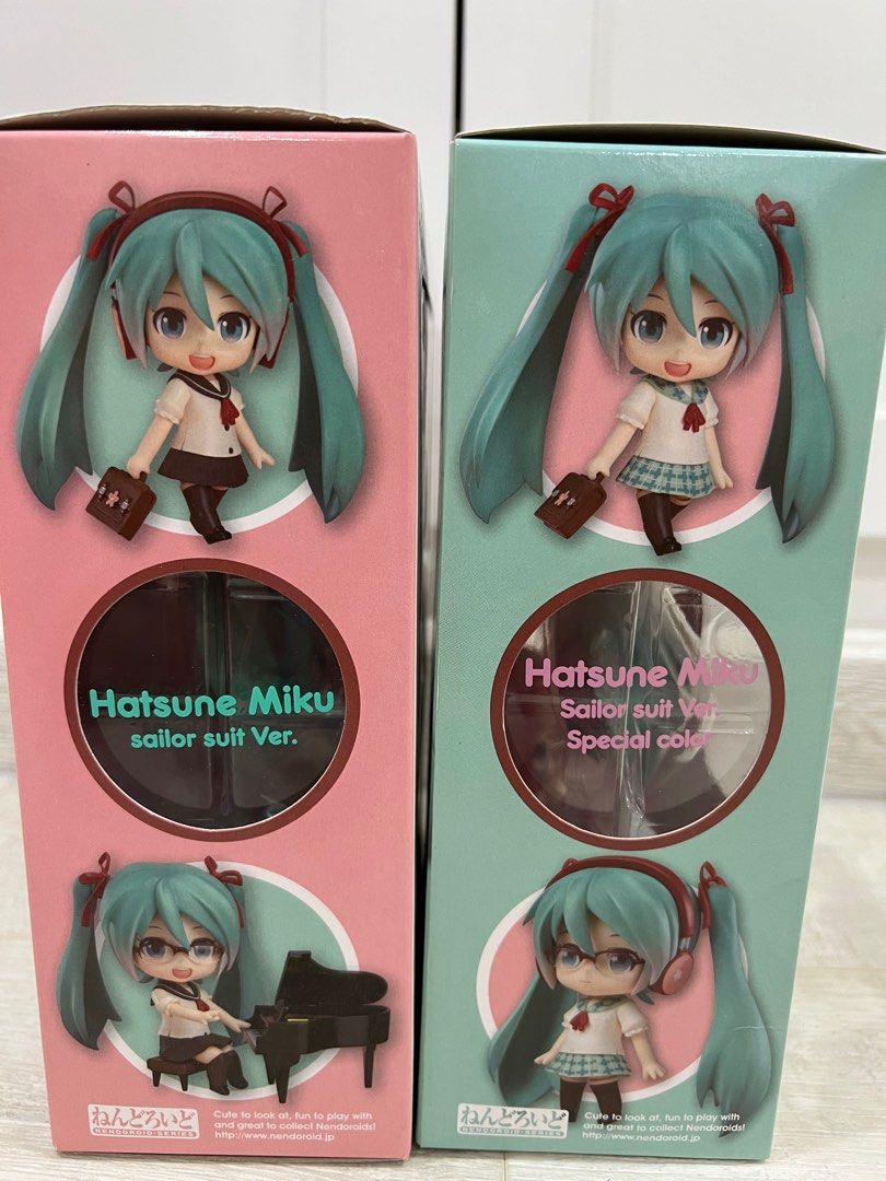 Nendoroid 381 a b Hatsune Miku Sailor Suit Uniform Ver Special Colour Prize  A Last one Vocaloid, Hobbies \u0026 Toys, Toys \u0026 Games on Carousell