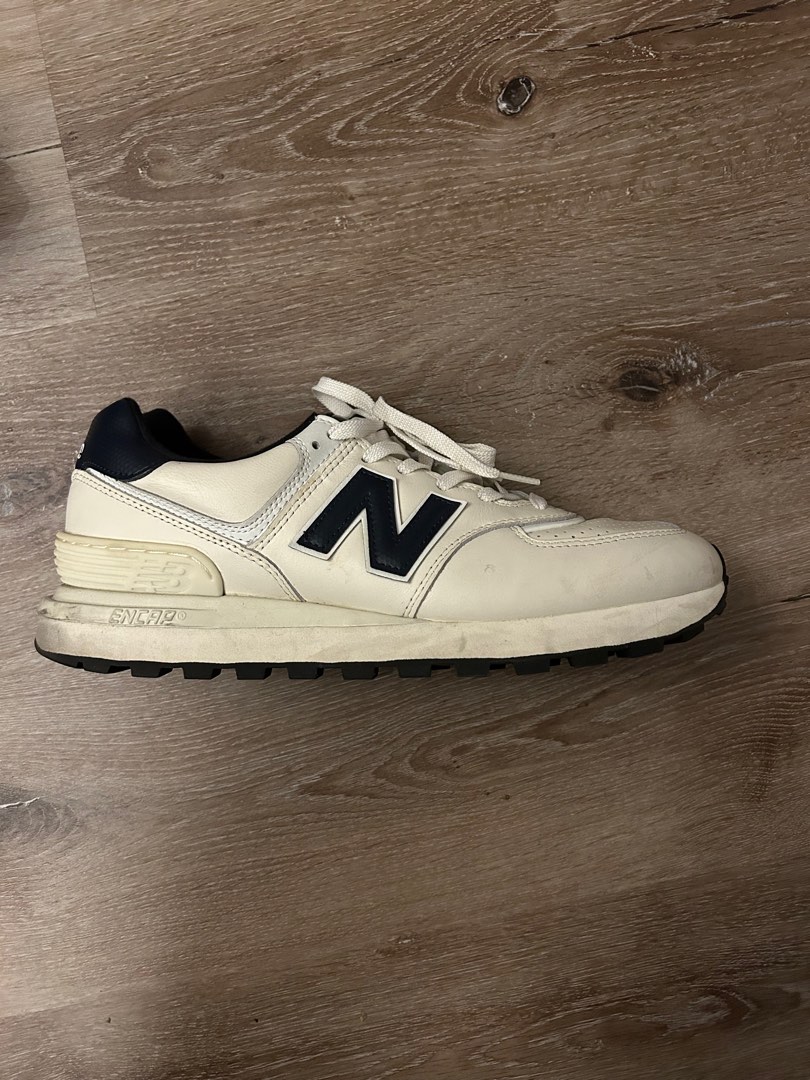 New balance 574 outerspace with tan store