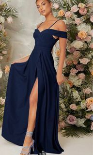 New!! Long dress navy blue size S