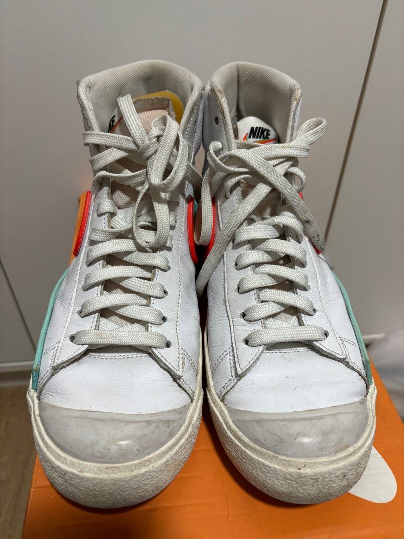 Grey Nike Blazer 77 Infinite Mens Nike SB Blazer Mid 77 Infinite