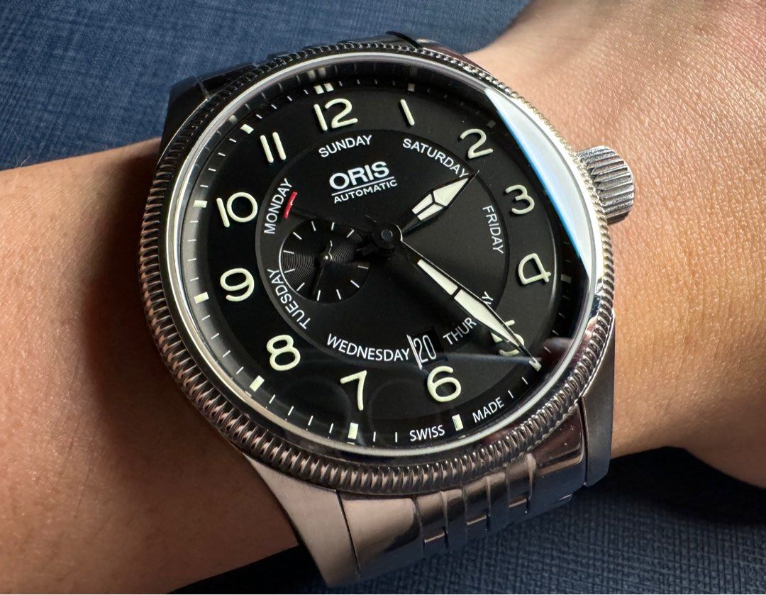 Oris Big Crown Small Second Pointer Day 7688 40 Carousell