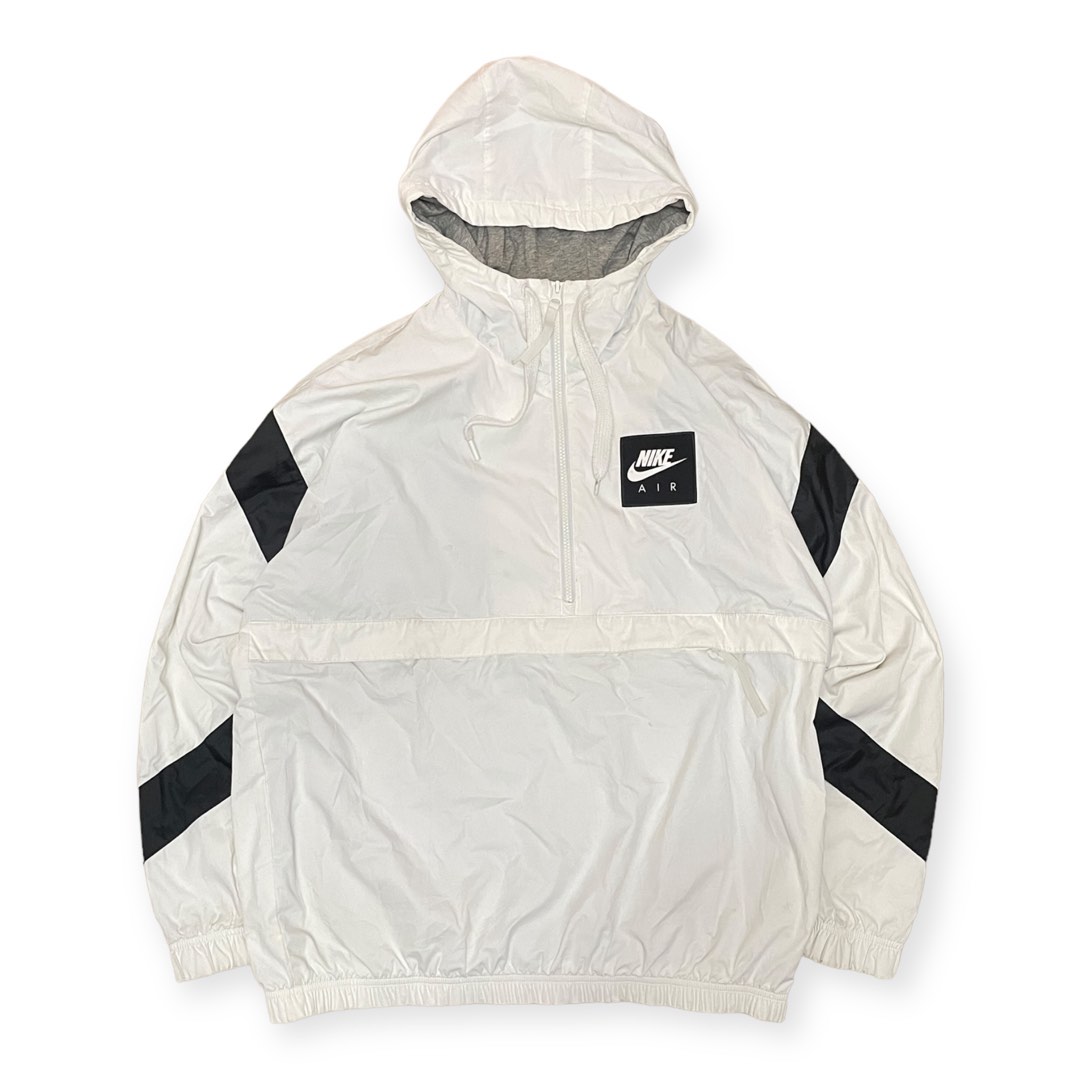 Nike air windbreaker black and white hotsell