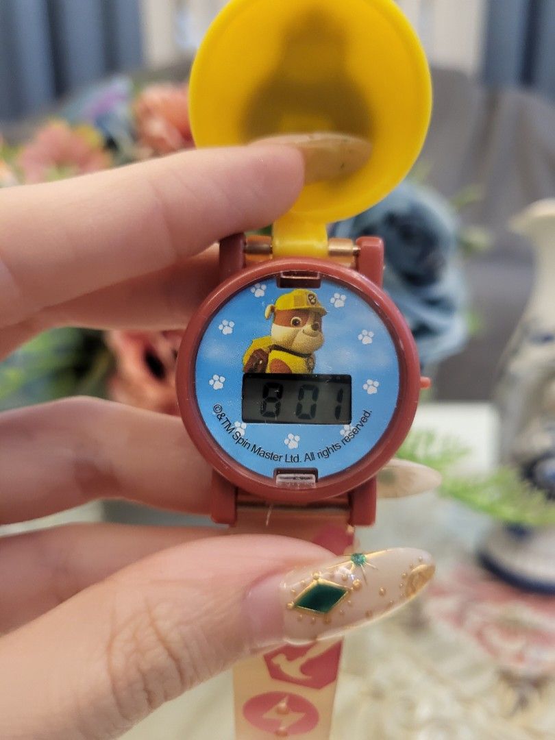 Paw Patrol Rubble Kiddie Digital Watch