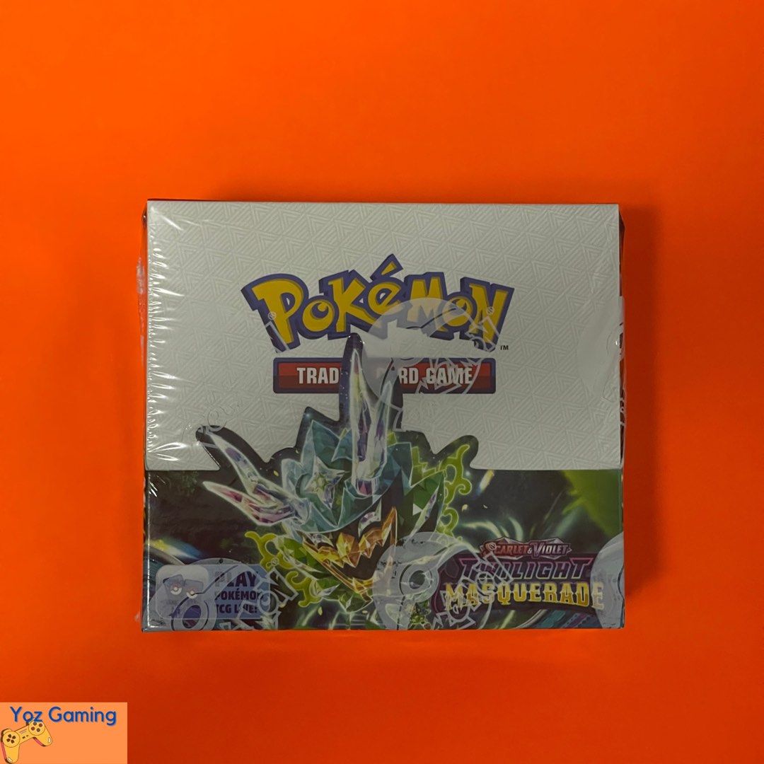 Out of Stock] Pokemon TCG Twilight Masquerade SV6 Booster Box, Hobbies &  Toys, Toys & Games on Carousell