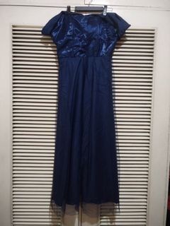 Preloved Midnight Blue Gown