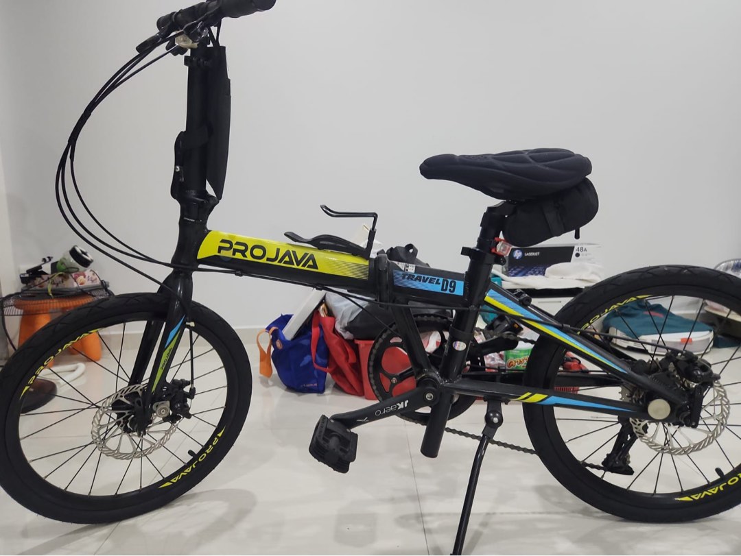9 Speed gear Projava Travel D9 foldable bike bicycle