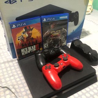 PS4 Slim 500 GB with Games