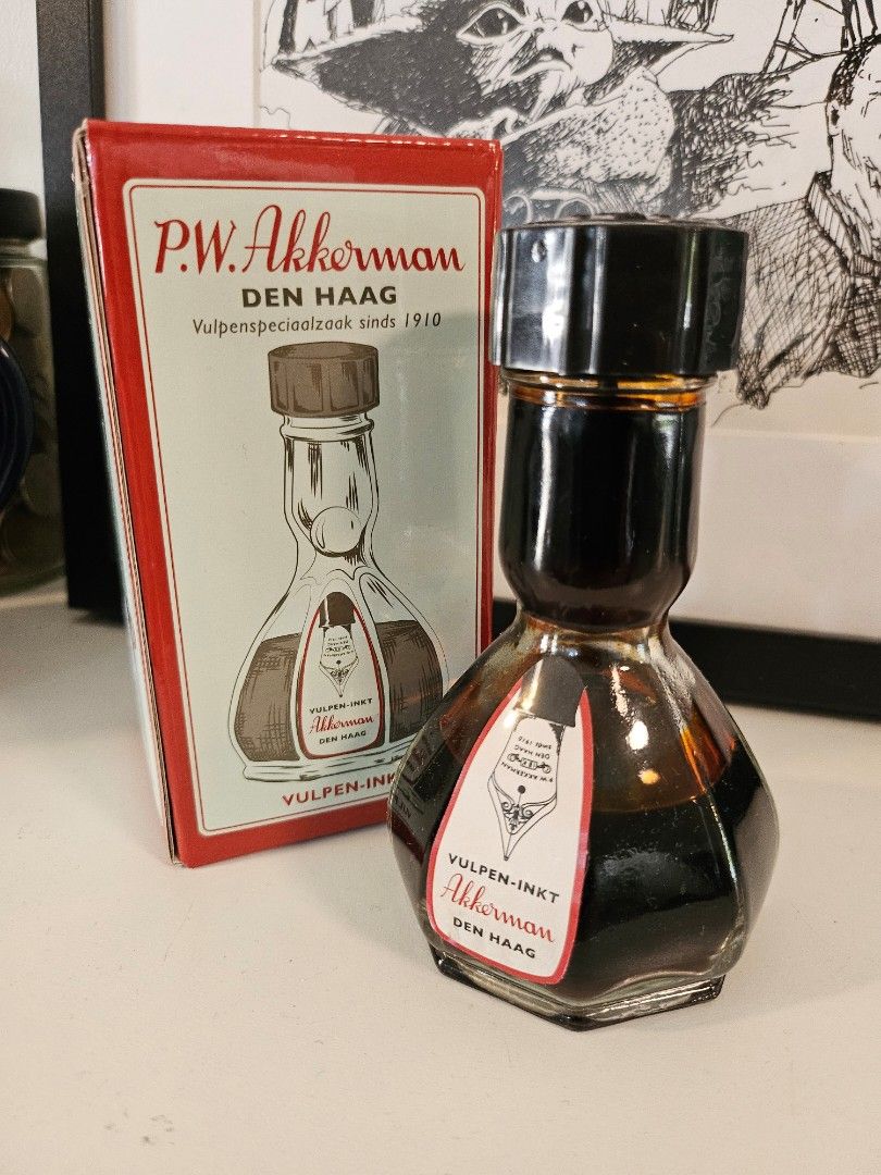 PW Akkerman SBREBrown 4ml fountain pen ink sample (Category: Stationery & School Supplies) located in Las Pinas. Submitted by luckybear.6444bb (Listing ID 1307963136, Image 1). Description: Looking for someone who'd like to try out samples of this ink. I realized that I'm not able to finish up this ink on my own so I'm looking for anyone who'd like to try out samples. If my research is correct, this is a Diamine ink bottled in a PW Akkerman bottl