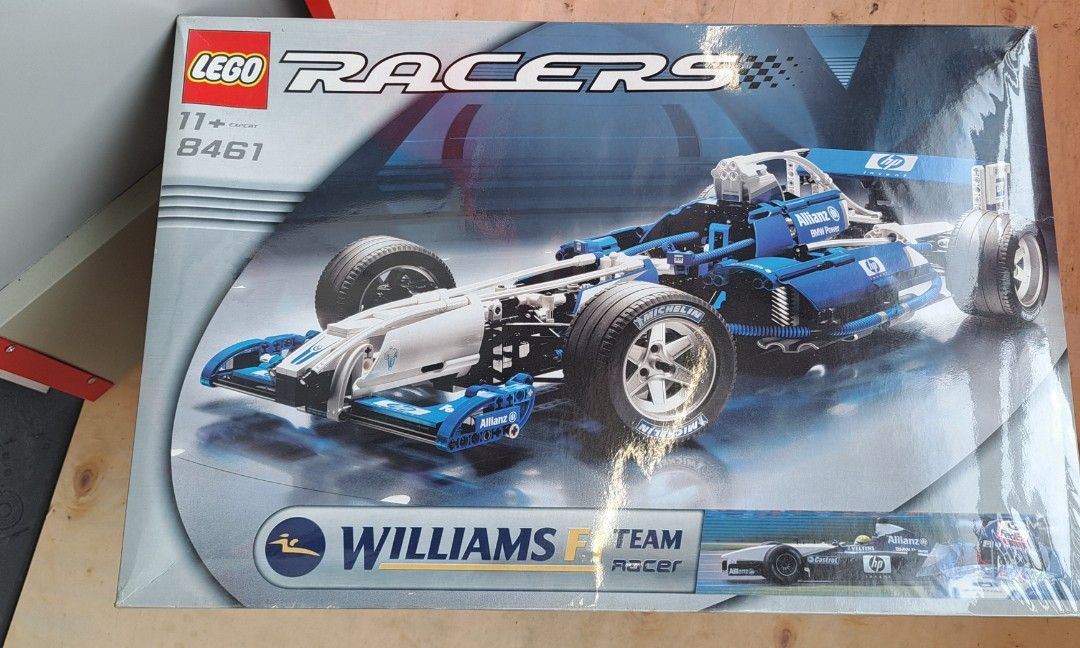 [Rare]Lego 8461 Williams F1 Team Racer, 興趣及遊戲, 玩具 & 遊戲類 - Carousell