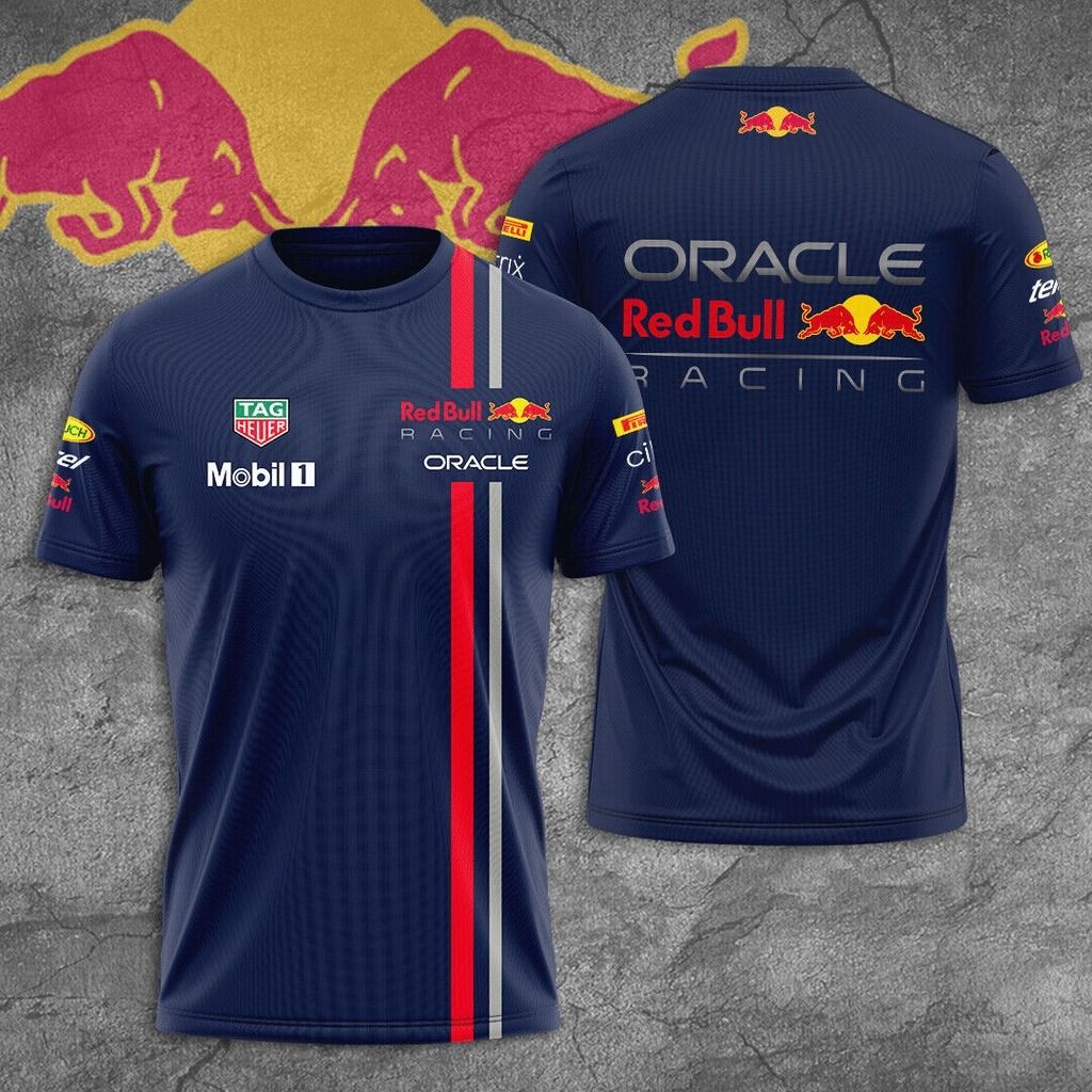 BRAND NEW IN STOCK Red Bull Racing T Shirt 2022 Red Bull F1 Formula 1 Tag Heuer Mobil 1 Shirt Men s Fashion Tops Sets Tshirts Polo Shirts on Carousell