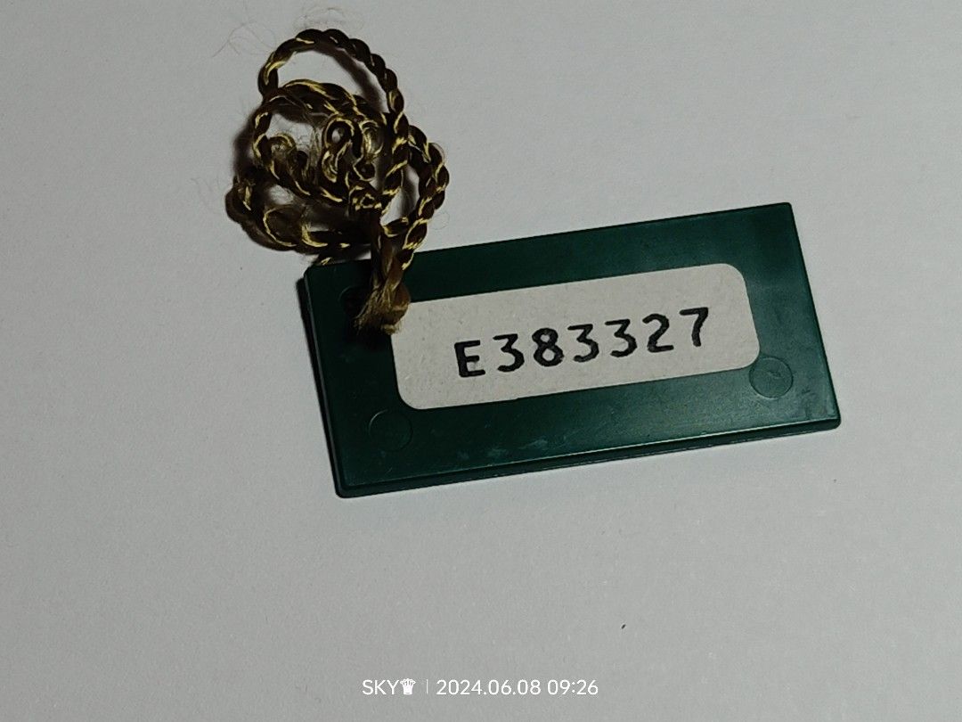 Rolex E serial swimpruf tag (Category: Luxury Watches) located in Quezon City. Submitted by sky_sale (Listing ID 1307960013, Image 1). Description: rolex E serial swimpruf tag year 1990 also available rolex box booklet manual tags link bezel leather card holder wallet tag translation calendar case plastic submariner Datejust Daytona explorer gmt.