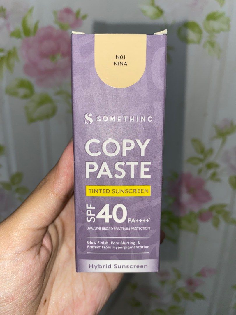 SOMETHINC Copy Paste Tinted Sunscreen SPF 40 PA++++ - Skin Tint (50ml ...