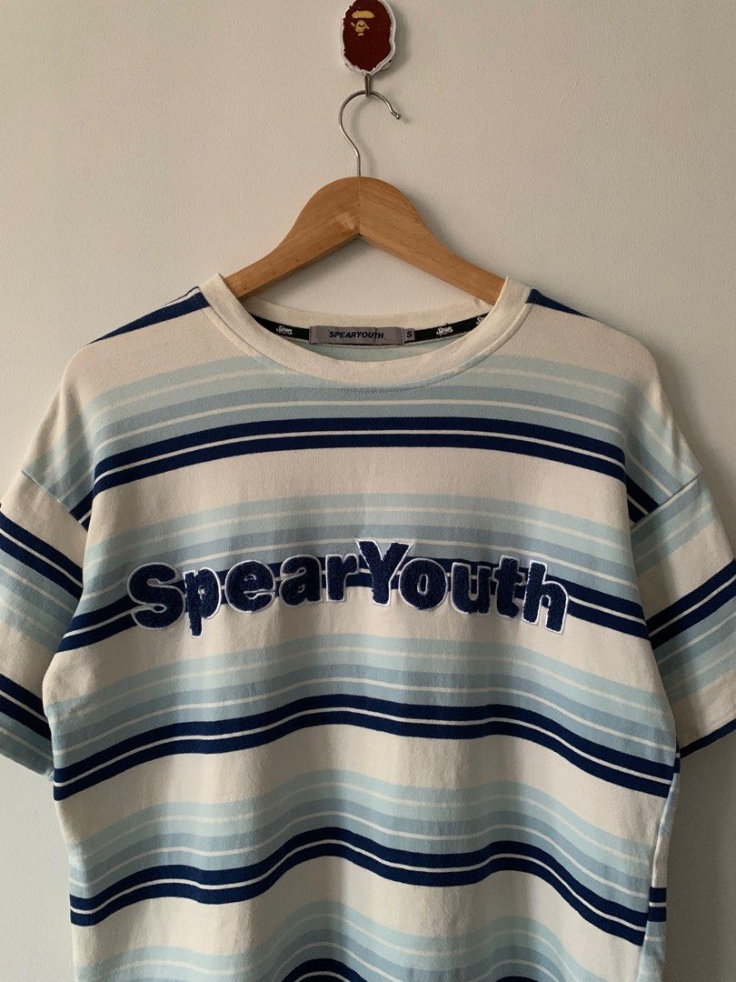 SPEAR YOUTH (Category: Tshirts & Polo Shirts ) located in Atimonan. Submitted by thrift.on (Listing ID 1308120080, Image 1). Description: ALL ITEMS ARE WASHED- READY TO WEAR MEDIUM (best fit) Dimes: width: 21 (inches) | length: 25 (inches) Color rate: 9.5/10 Condition: 9.5/10 Issue: None Kindly send us a message if you’re interested📩.