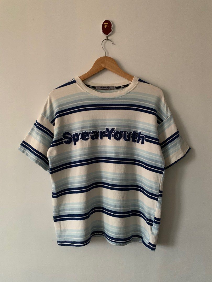 SPEAR YOUTH (Category: Tshirts & Polo Shirts ) located in Atimonan. Submitted by thrift.on (Listing ID 1308120080, Image 2). Description: ALL ITEMS ARE WASHED- READY TO WEAR MEDIUM (best fit) Dimes: width: 21 (inches) | length: 25 (inches) Color rate: 9.5/10 Condition: 9.5/10 Issue: None Kindly send us a message if you’re interested📩.