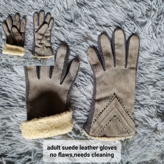 Suede Leather Gloves