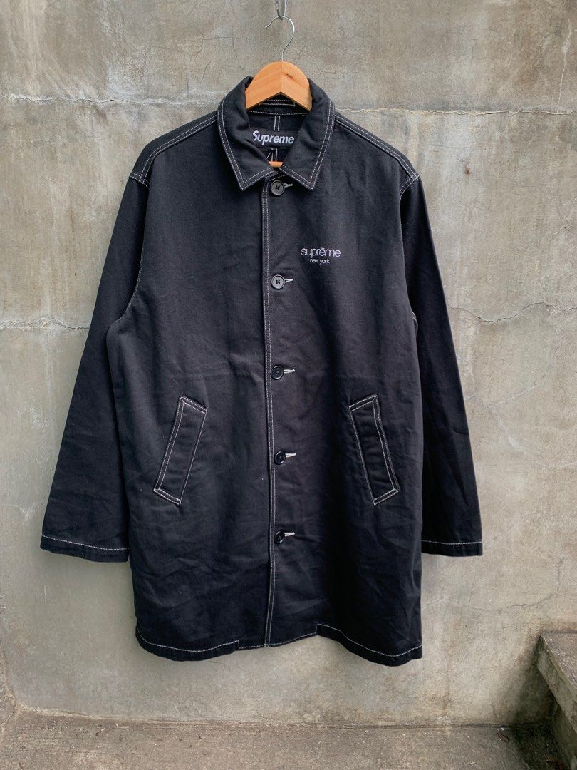 Supreme SS18 Washed Work Trench Coat