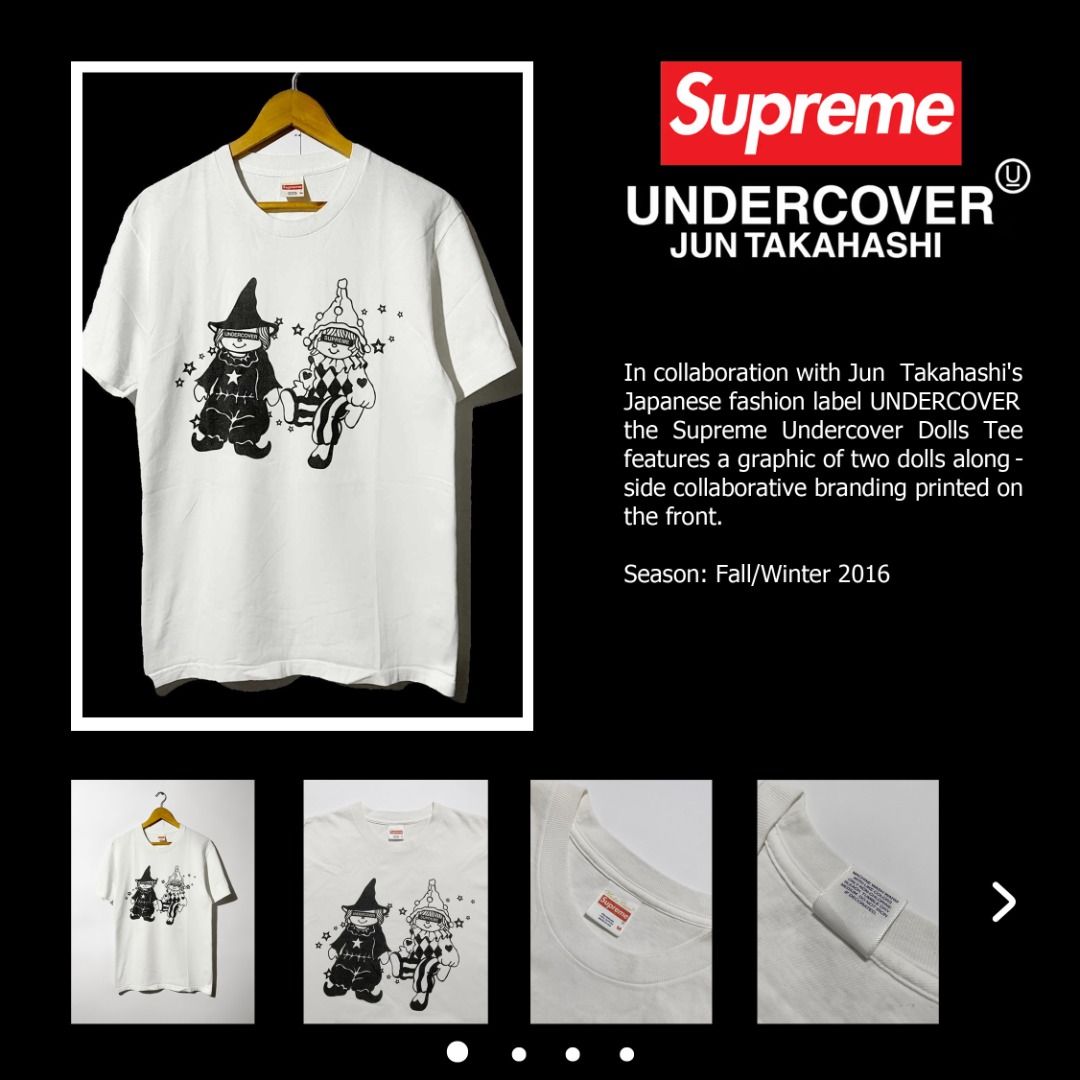 Supreme undercover dolls t shirt top