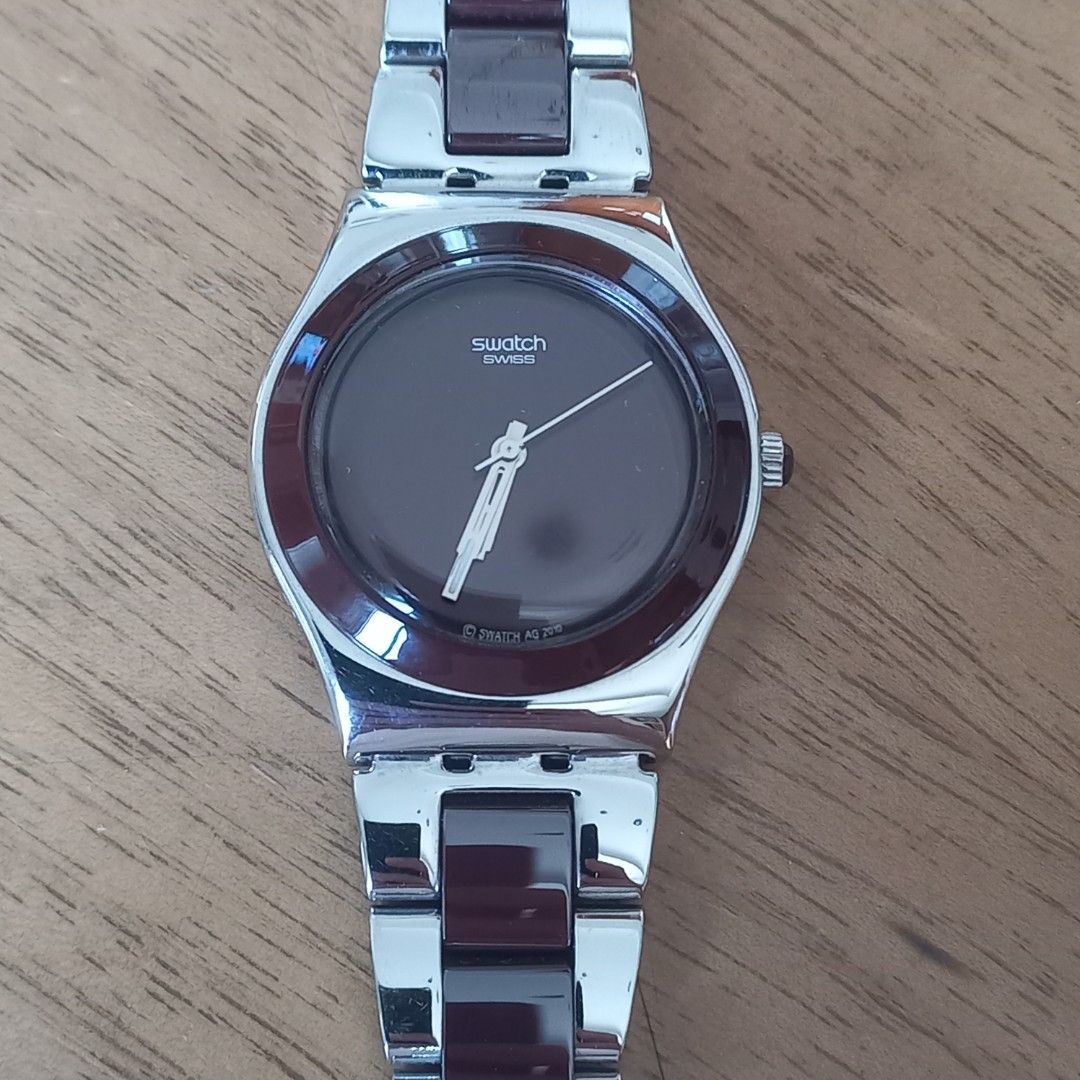 SWATCH IRONY jam tangan ), Fesyen Wanita, Jam Tangan di Carousell
