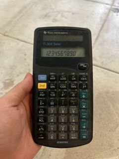 Texas Instruments TI-36X Solar Powered Only Scientific Calculator Working Well