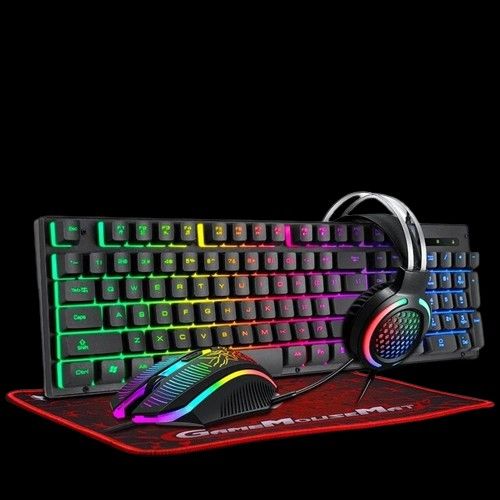 Thunder wolf 100 each (Category: Computer Keyboard) located in Makati City. Submitted by zotag (Listing ID 1308087771, Image 2). Description: keyboard mouse mouse pad 3in1 set brand new.