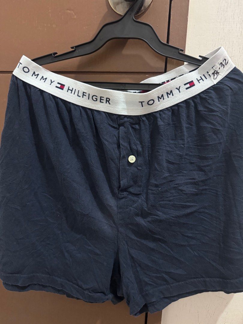 Tommy hilfiger boxer shorts (Category: Underwear) located in San Pablo. Submitted by ShopbyLiz (Listing ID 1308026824, Image 1). Description: Authentic Cotton Medium on tag Waist 28-32inches Length 14inches.