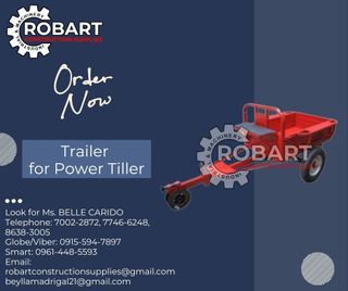 Trailer for Power Tiller
