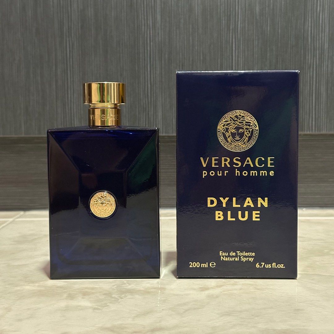 Versace Dylan Blue EDT 200ml Authentic Beauty Personal Care Fragrance Deodorants on Carousell