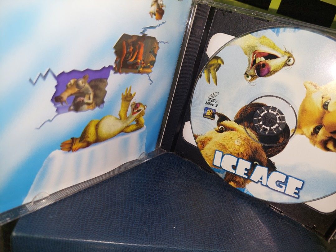 Vintage 2002 Ice Age VCD (Category: CDs & DVDs) located in Quezon City. Submitted by donjie (Listing ID 1308001411, Image 2). Description: Vintage Collectible VCD Title: Ice Age Release: 2002 Released By: Twentieth Century Fox Distributed By: Viva SF P60.