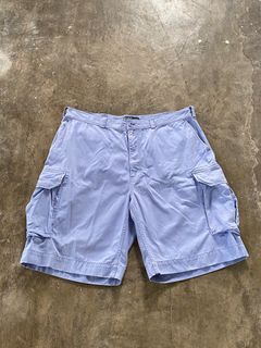 Vintage Polo Ralph Lauren Classic Polo 67 Chino Cargo Shorts in Light Blue