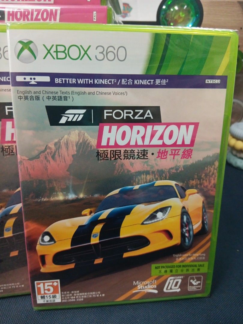 Xbox 360 Forza Horizon (Category: Xbox) located in Manila. Submitted by ayinong0453384 (Listing ID 1308000110, Image 2). Description: item is in excellent condition sealed mint many stocks available pm for order.
