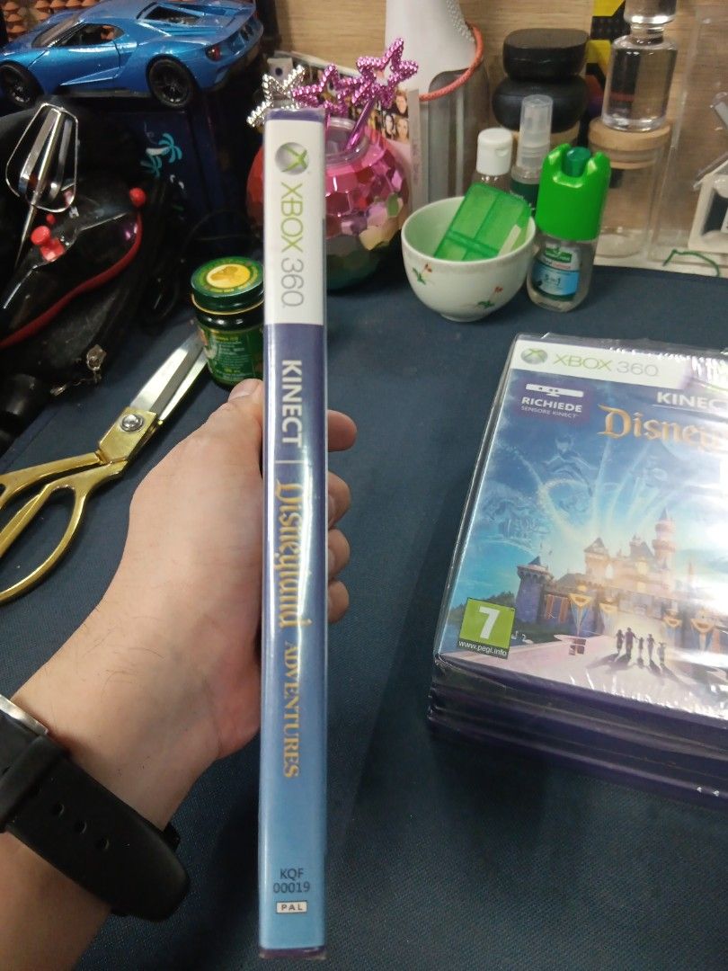 Xbox 360 Kinect Disneyland (Category: Xbox) located in Manila. Submitted by ayinong0453384 (Listing ID 1308001320, Image 2). Description: item is in excellent condition sealed mint many stocks available pm for order.