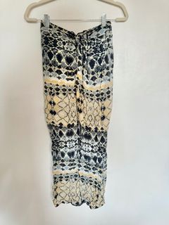 Zara long printed skirt