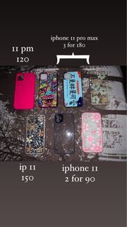 11 and 11 Pro Max iPhone Cases