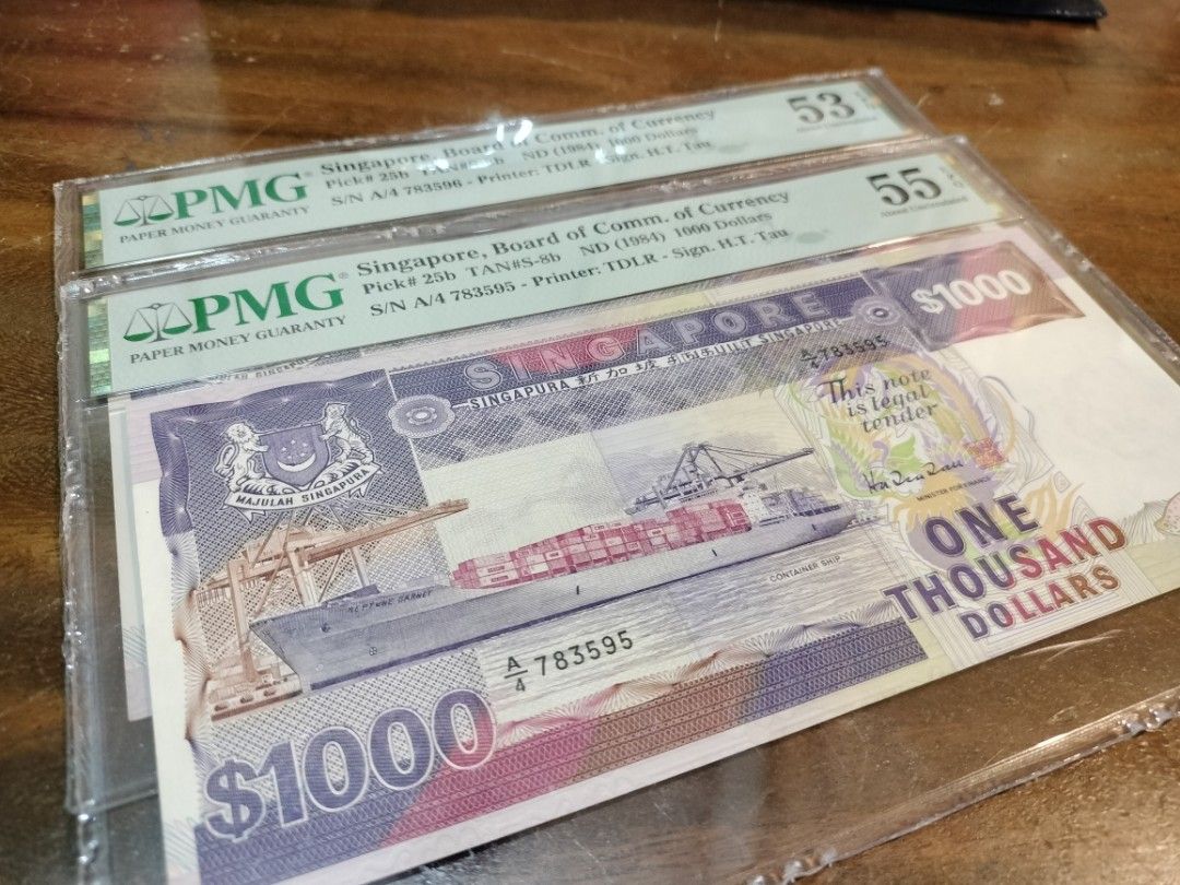 $1k ship series notes $1000 1984, Hobbies & Toys, Memorabilia ...